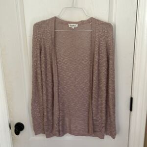 Cloud Chaser Champagne Pink Sweater Cardigan